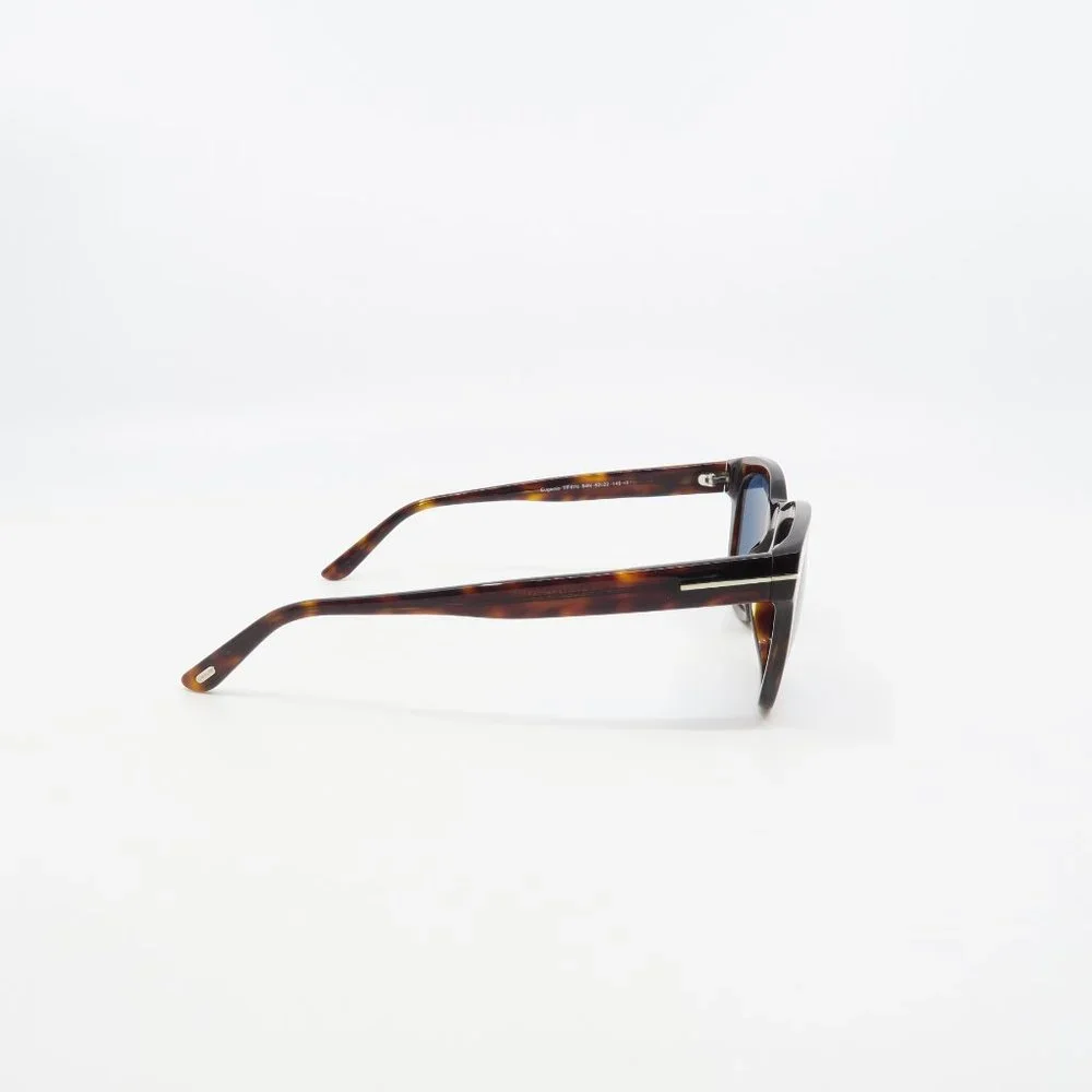 TF676 54N Tom Ford New Havana/ Blue Men's EUGENIO Sunglasses 52mm with box - Picture 4 of 6